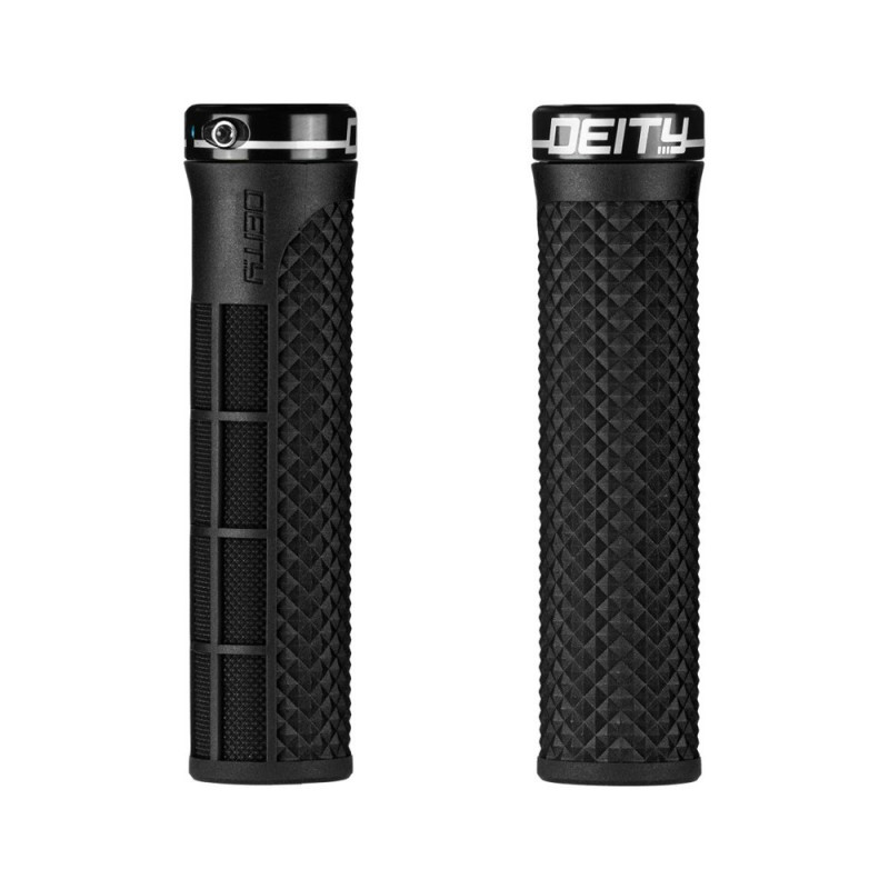 Deity Lockjaw Lock On Grips Black